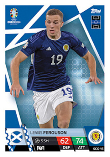 Lewis Ferguson Scotland Topps Match Attax EURO 2024 #SCO15
